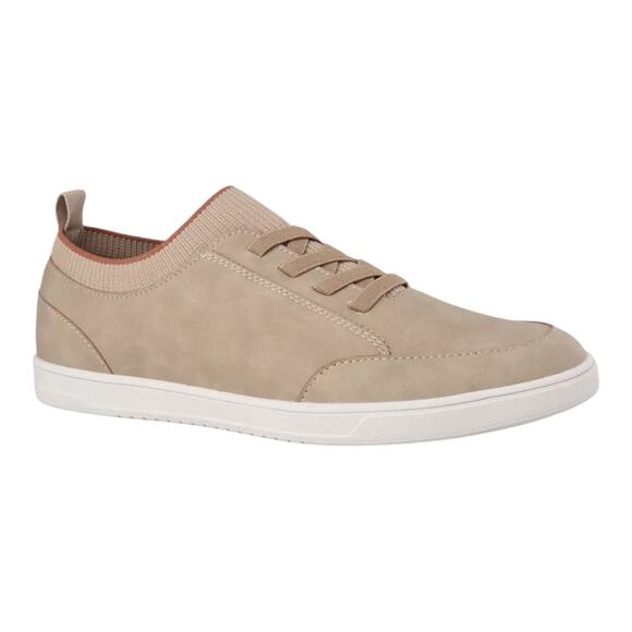 Alfani Men's Carson Low Top Sneakers Taupe Size 9 - Picture 1 of 5